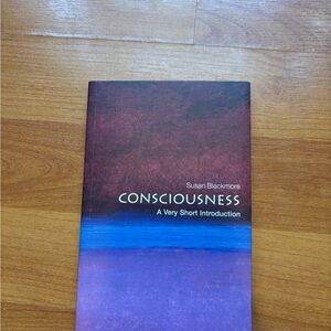 Consciousness Book by Susan Blackmore